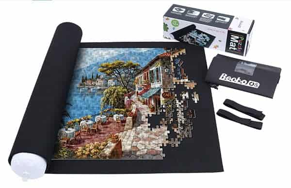 Becko Puzzle Roll Jigsaw Storage Felt Mat
