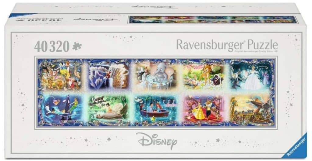 The World’s Largest Mickey Jigsaw Puzzle – Through the Years 40,320 pieces